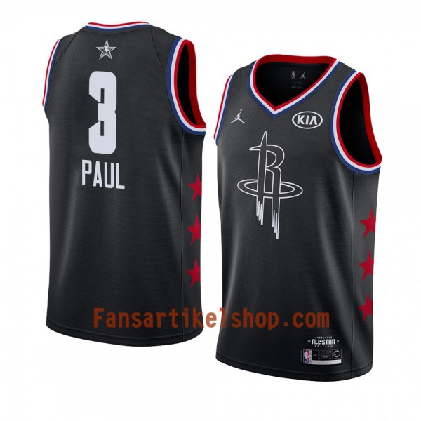 Houston Rockets Trikot Chris Paul 3 2019 All-Star Jordan Brand Schwarz Swingman - Herren Houston Rockets Trikot Chris Paul 3 2019 All-Star Jordan Brand Schwarz Swingman - Herren